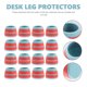 thumbnail image 5 of TABLETREANDS 16Ud Protectores De Silicona Para Patas De Antideslizantes Y Resistentes, 5 of 5