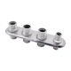 thumbnail image 4 of Mamparo de aire acondicionado del calentador,Mamparo de calefacción de aire acondicionado con cortafuegos de aluminio ,Conector de tubería de aire acondicionado en línea de 4 puertos,4, 4 of 8