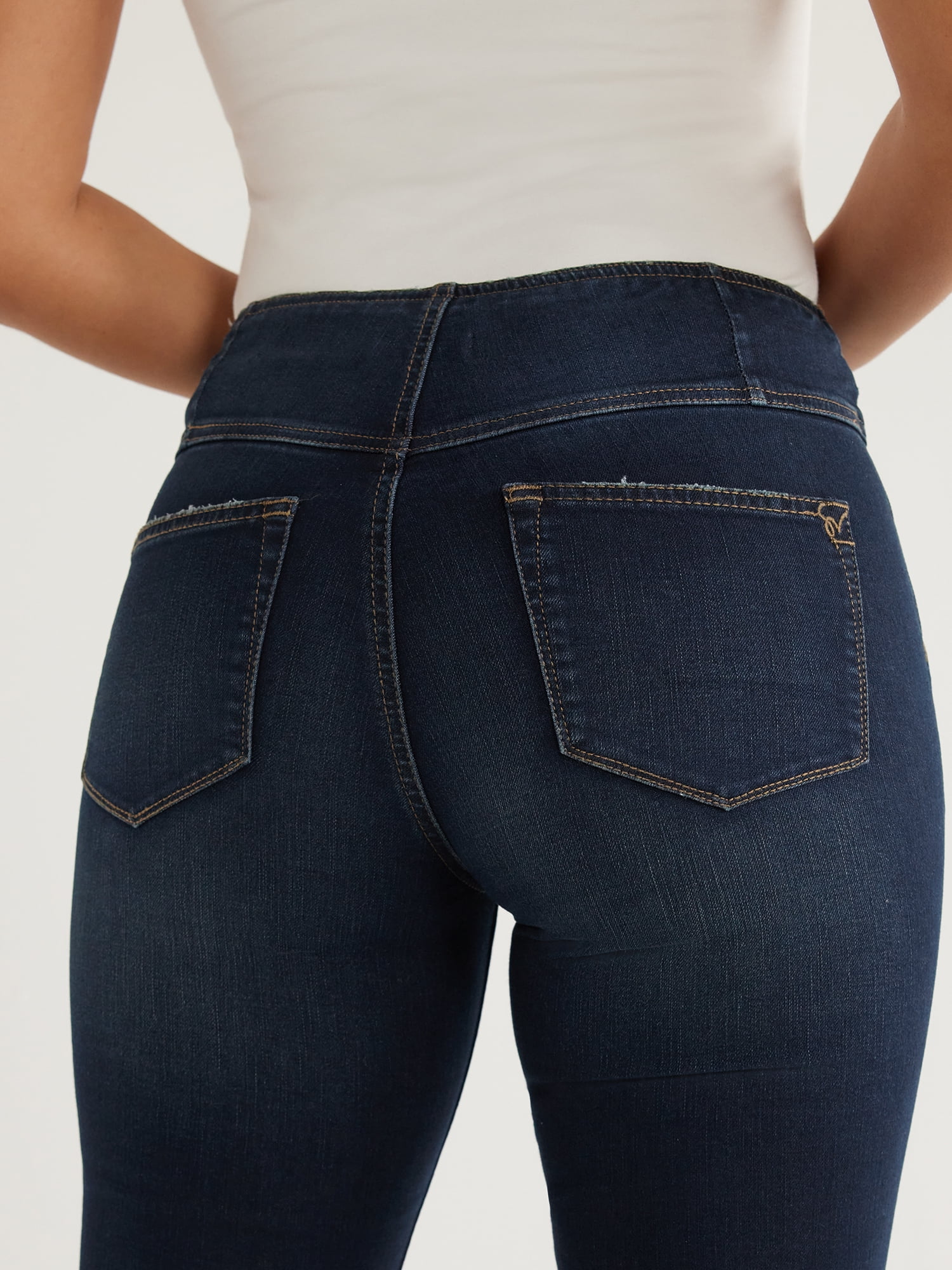 Sofia Jeans Women's Melisa Flare High Rise Coated Pants, 33.5