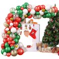 thumbnail image 1 of 87Pcs Christmas Balloon Garland Set Red and Green Festive Party Theme Set Decorative Background Balloons Christmas Party, 1 of 7