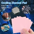 thumbnail image 7 of Uxcell Thermal Pads 100x100x0.5mm, 6 Pcs Silicone Cooling Thermal Pad for CPU GPU M.2 SSD NVMe Pink, 7 of 7
