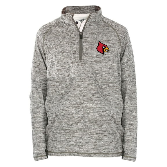 Youth Garb  Gray Louisville Cardinals Matthew Quarter-Zip Top