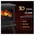 Electric Fireplace, Electric Fireplace Heater 3D Freestanding TV Stand