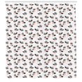 thumbnail image 3 of Ambesonne Retro Shower Curtain, Girl Heroine, 69"Wx84"L, Multicolor, 3 of 3