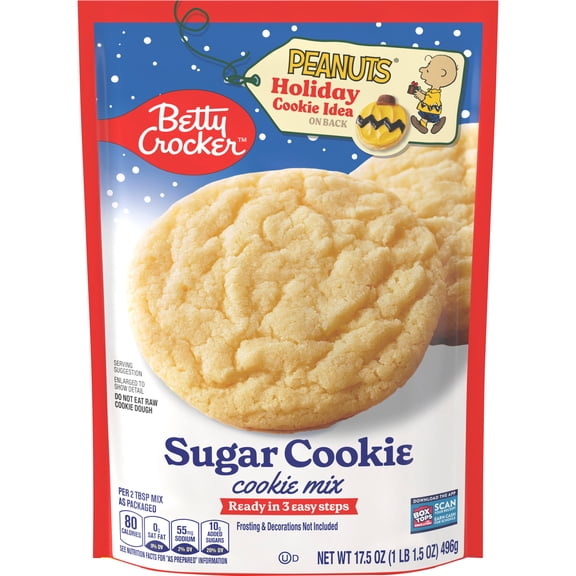 Pack Of 3 Betty Crocker Sugar Cookie Mix, 17.5 oz (Package May Vary)