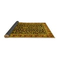 thumbnail image 2 of Ahgly Company Indoor Round Persian Yellow Traditional Area Rugs, 7' Round, 2 of 4