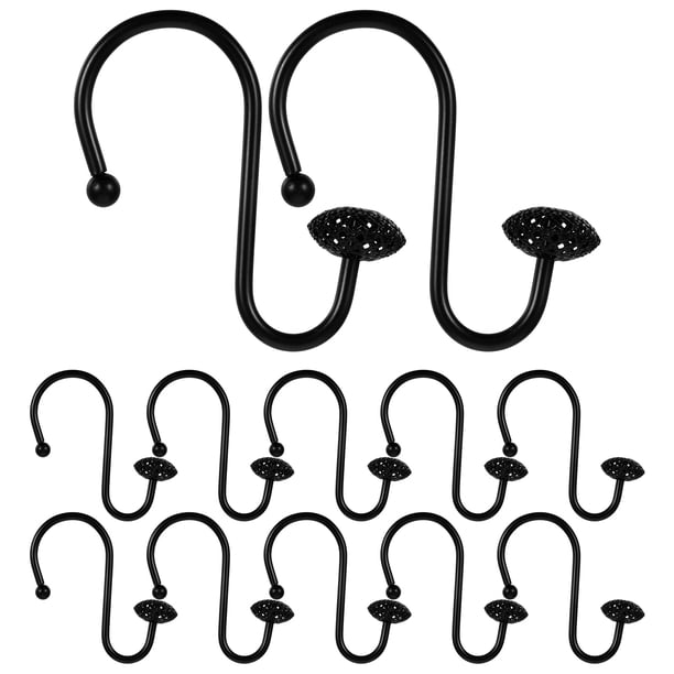 GOOHOCHY 12 ganchos para cortina de ducha de baño.