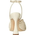 thumbnail image 3 of Sam Edelman Lavendar Modern Ivory Ankle Strap Square Open Toe Spool Heel Sandals (Modern Ivory, 10), 3 of 6