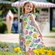 thumbnail image 5 of Fotbe Cute Chameleons Vestido de Dormir para Niñas de 3 a 10 Años, Mangas Cortas, Estilo Princesa, Pijama Camisón con Mangas Voladas-XX-Large, 5 of 6
