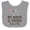 Heather and White, variant on Inktastic My Yia Yia and Papou Love Me Boys or Girls Baby Bib