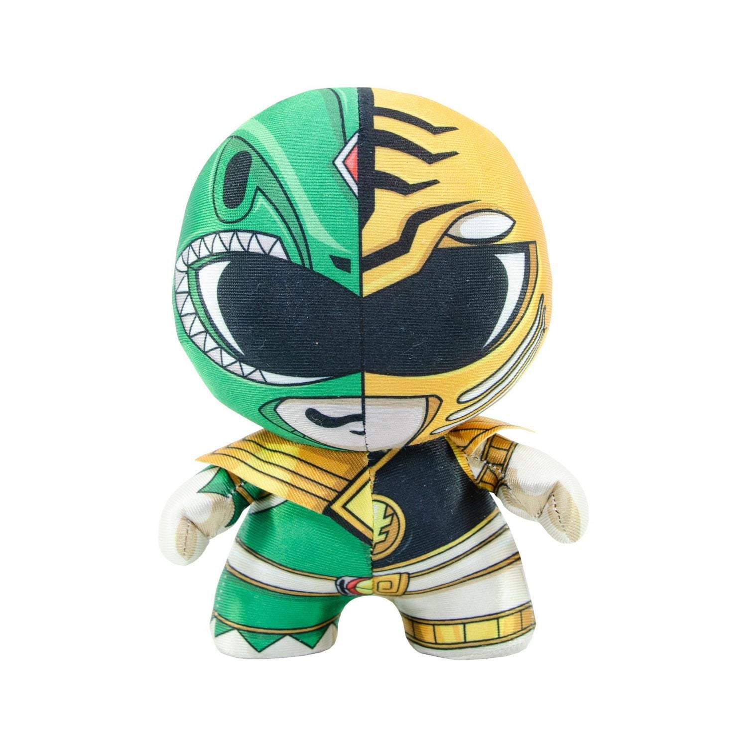 YuMe DZNR Power Rangers 7" Plush - Green-White Ranger