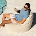 thumbnail image 4 of Big Joe Luft Lightweight Outdoor Patio Chair, Premium Sunbrella Fabric, ComfortFlow Bean Filling, 4 of 9