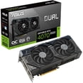 thumbnail image 1 of Tarjeta de Video ASUS Dual GeForce RTX 4070 SUPER OC Edition 12GB GDDR6X negro, 1 of 6