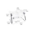 thumbnail image 3 of 1pc Boîte de Rangement de Papeterie Claire, Simple Support de Bureau Polyvalent pour Bureau, École, Étudiant, 3 of 5