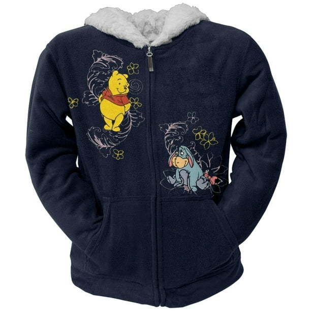 Winnie the Pooh Winnie The Pooh Pooh And Eeyore Women's Zip Hoodie