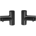 thumbnail image 1 of 2pcs 3 Way Small T Shaped Corner Canopy Fitting - Fits 3/4" EMT - Cage Frame Corner Kit for Golf Basebal Batting Cage, 1 of 7