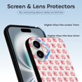 thumbnail image 3 of Funda Kirby de TPU para iPhone 16 Plus: ultrafina, a prueba de golpes, antiamarilleo, resistente a arañazos, compatible con carga inalámbrica, agarre mejorado, estilo negro., 3 of 7