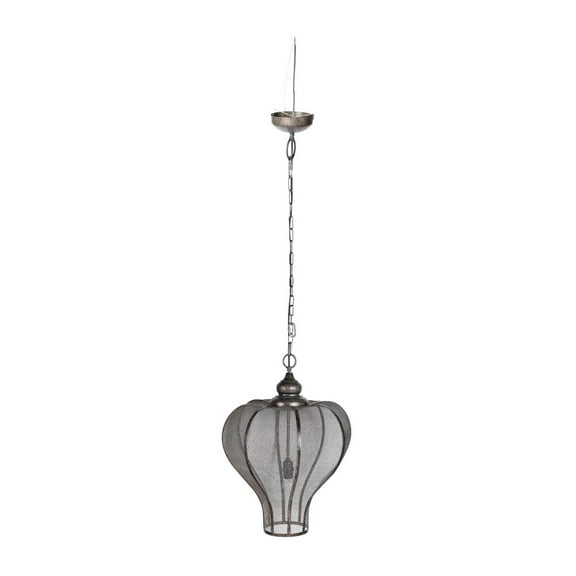 A&B Home Nicollet Crown Hanging Light Fixture-Color:Antique Silver,Style:Classic Vintage