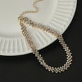 thumbnail image 5 of 1 Uds. Collar de diamantes completo cadena de clavícula con personalidad adecuado para collares decorativos para mujeres, 5 of 5
