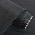 thumbnail image 4 of WESTICK Papel de contacto de madera impermeable para encimeras, cubiertas de vinilo impermeables para encimeras, papel de contacto para gabinetes, papel pintado negro de madera de camper, 15,75 pulgad, 4 of 5