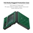 thumbnail image 3 of TECH CIRCLE for Motorola Moto Razr 2022 Case, Full-Body Dual Layer Heavy Duty Shockproof Rugged Anti-Scratch Protective Case Built-in Screen Protector For Motorola Moto Razr 5G 2022 6.7 inch, Green, 3 of 6
