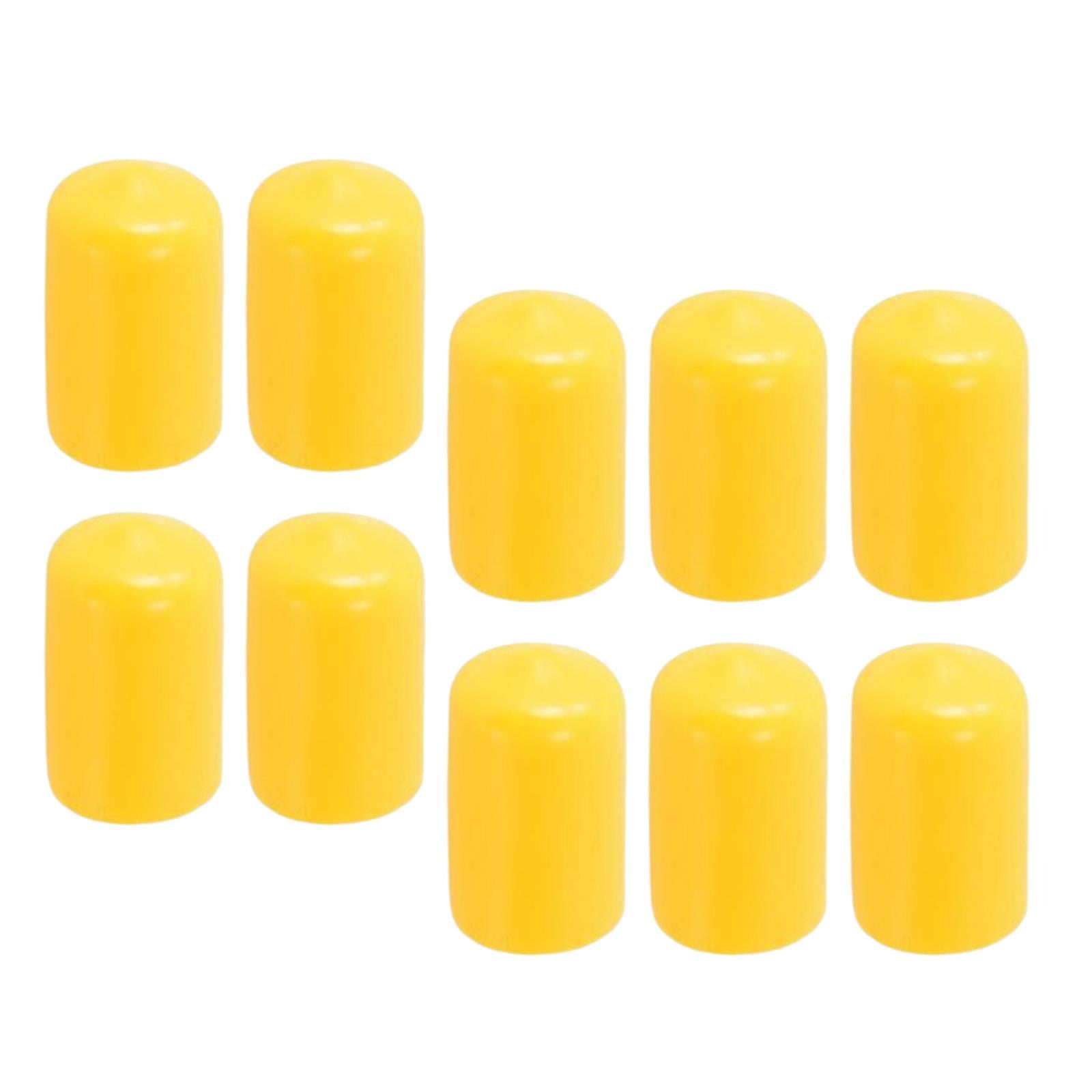10pcs Snooker Tip Cover Pool Rubber Billiards Protection Cap for ...