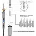 thumbnail image 2 of Electric Soldering Iron Kit with Digital Display 90W 18pcs Adjustable Temperature 100°C to 480°C, 2 of 5