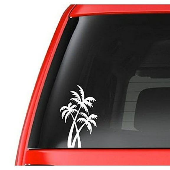 Palm Tree (T5) Vinyl Decal Sticker Car/Truck Laptop/Netbook Window