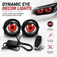 Demon Eyes Survival Kit, Dynamic Devil Eyes Car Headlight，6 Modes-2Pcs ...