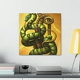 thumbnail image 4 of Victorian Green Python Dream - Canvas, 4 of 10