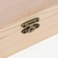 thumbnail image 4 of 2x Pequeñas Cajas de Joyería de de 3 × 2 × 2 Pulgadas para Dibujar de Decoupage de Bricolaje Pirograbado Sunnimix Joyero de madera, 4 of 8
