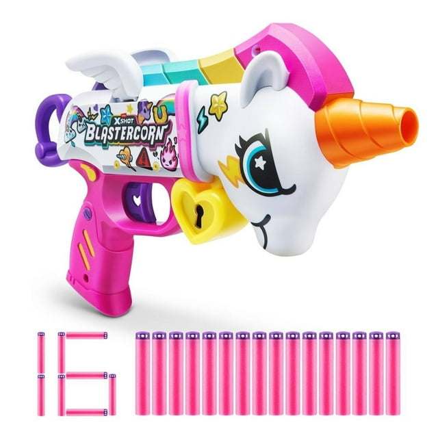 Lanzador Zuru X-Shot Blastercorn 16 Dardos