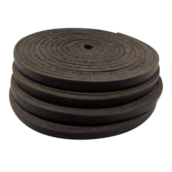 TOFL Baseball Glove Leather Repair Laces for Baseball Mitts Dark Brown 4 Pack 72" x 3/16"