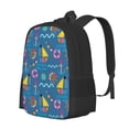 thumbnail image 1 of Balery Sailboat With Sailing Mochila para hombre y mujer - Tela Oxford 600D resistente - Gran capacidad, resistente al agua, ideal para la escuela, viajes y senderismo, 1 of 6