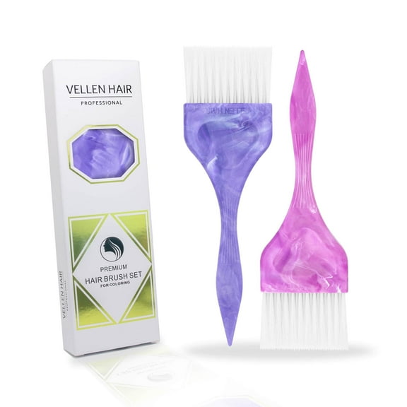 Marble Color Brush - 2 Pack - Purple/Pink