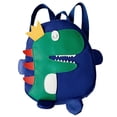 thumbnail image 2 of Mochila Escolar NikouMX para niños con patrón de Dinosaurio de Dibujos Animados Gran capacidad, 2 of 8