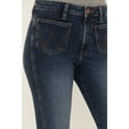 thumbnail image 2 of Wrangler Women's Retro Medium Wash High Rise Flare Patch Pocket Victoria Jeans - 112321422 30W x 34L, 2 of 4