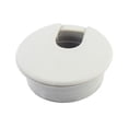 thumbnail image 1 of Office Computer Desk Plastic Cable Hole Cover Grommet 34mm Dia Light Gray, 1 of 2