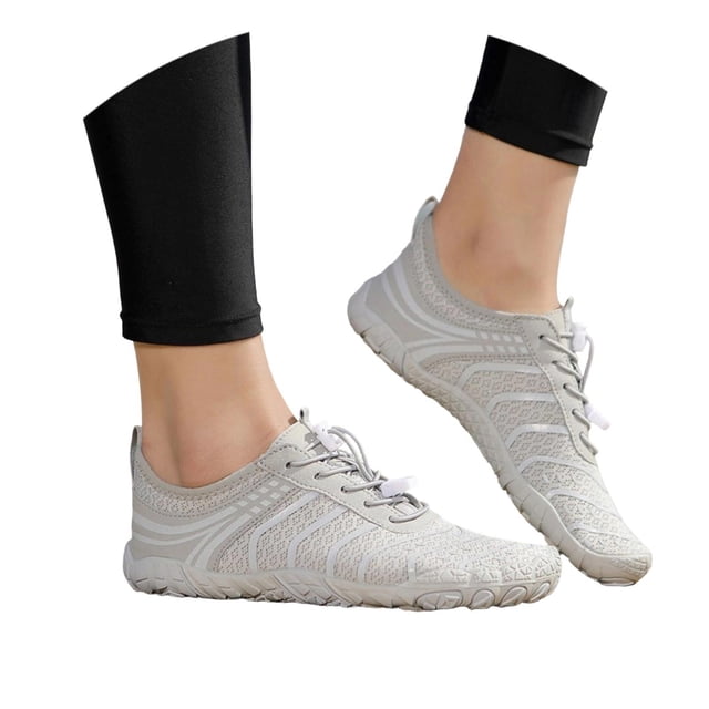 Water Shoes Toe Separation Design Quick Dry Polyester for Swimming Diving Beach Walking Lightweight Flexible