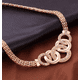 thumbnail image 3 of Juego de Joyas MALUBERO Moda 5 Pcs Collar Pulsera Aretes Anillos DORADO, 3 of 4