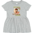 thumbnail image 3 of Inktastic My Grandma Loves Me to the Moon and Back Girls Baby Dress, 3 of 5