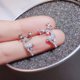 thumbnail image 2 of Pendientes de tuerca de ciervo de cristal de alce de Navidad para mujer, adornos de Navidad, regalo de joyería de moda, lindo, 1 par, 2 of 4