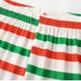 thumbnail image 4 of VNKIDY Men Family Matching Christmas Elf Pajama Set Stripe Long Sleeve Crewneck Top With Candy Cane Prints Matching Striped Pants For Festive Loungewear Holiday Leisure Set, 4 of 6