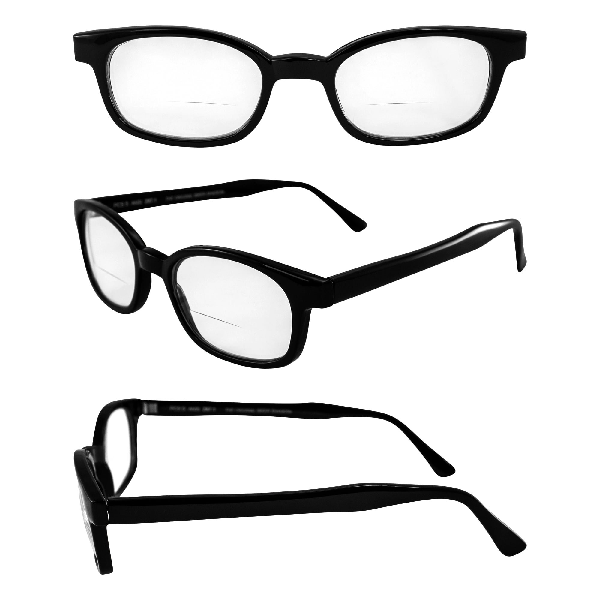 Pacific Coast Sunglasses X-KD Bifocal Readerz Black Frame Pacific Coast Sunglasses X-KD Bifocal Readerz Black Frame