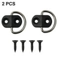 thumbnail image 1 of 2X Rear Trunk Boot Floor Cargo Net Tie Down Hook Ring Loop Hanging Fixings Clips, 1 of 11