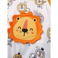 thumbnail image 6 of Dragonus Toddlers Baby Boys Girls Sleeveless Cartoon Animals Print Romper Jumpsuit Summer Bodysuit, 6 of 7