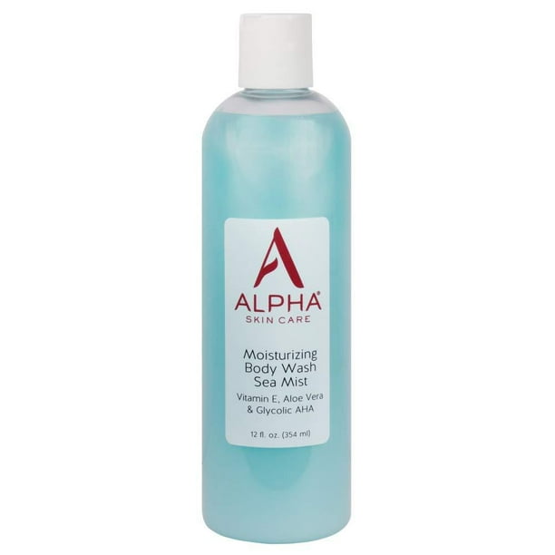 Alpha Skin Care Moisturizing Body Wash AntiAging Formula Glycolic