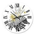 thumbnail image 2 of Designart 1 in Quartz Tropical Wall Clock, 2 of 5