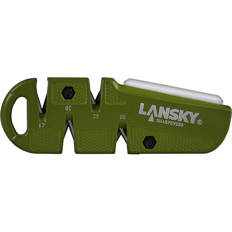 Lansky Diamond Sharp Quad Knife Sharpener Green - Blade HQ