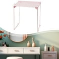 thumbnail image 4 of GROWTH TANK Locker Organizer Shelf Foldable Wear Resistant Versatile Stackable for Gym and Work Convenient under Sink Organization Holder Pink, 4 of 7